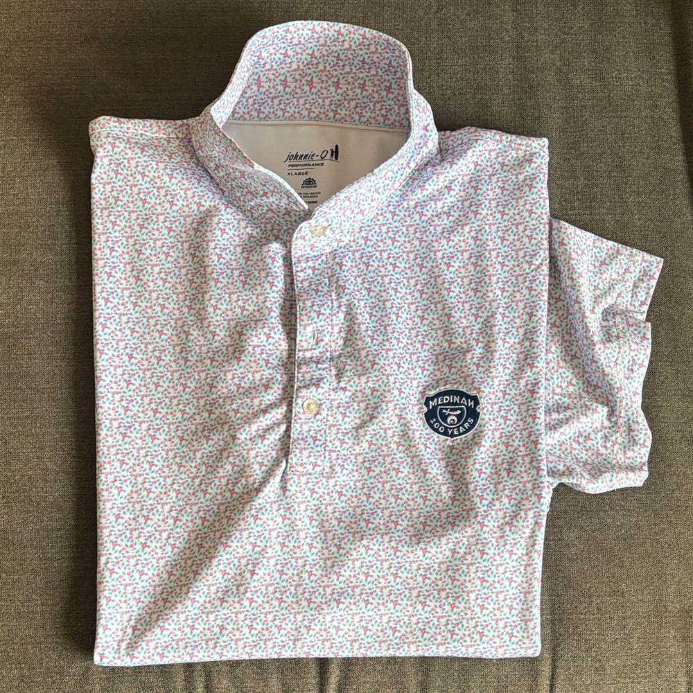 Johnnie o men’s X-Large Medinah country club golf polo